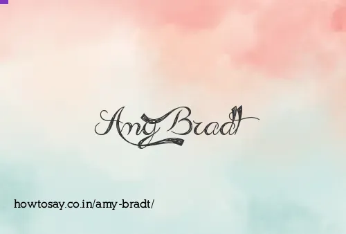Amy Bradt