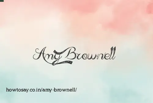 Amy Brownell