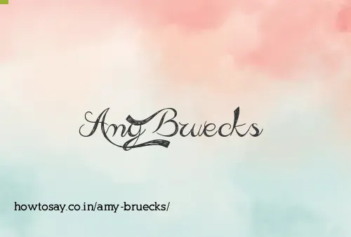Amy Bruecks