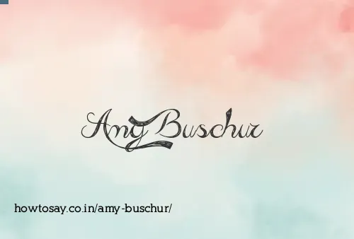 Amy Buschur