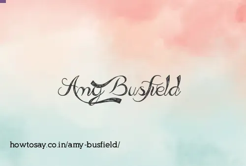 Amy Busfield