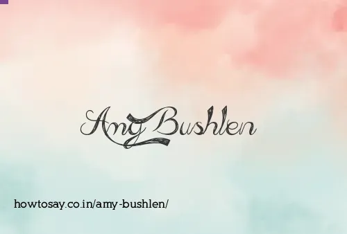 Amy Bushlen