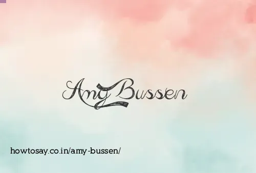 Amy Bussen
