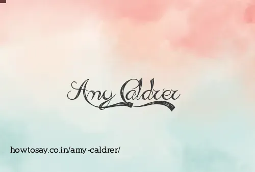 Amy Caldrer