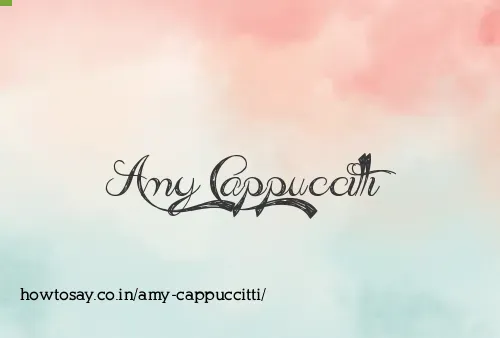 Amy Cappuccitti