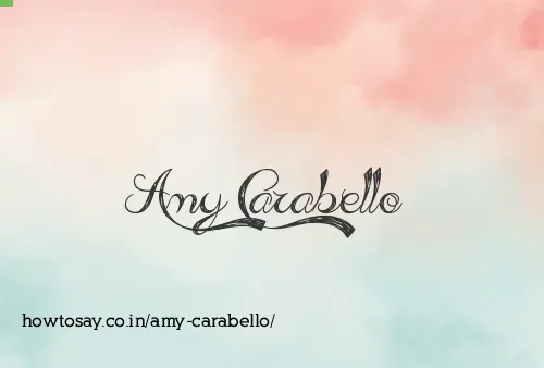 Amy Carabello