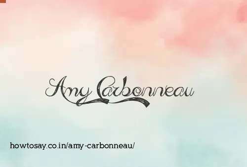 Amy Carbonneau