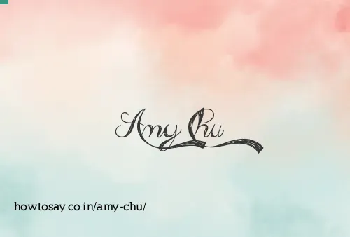Amy Chu