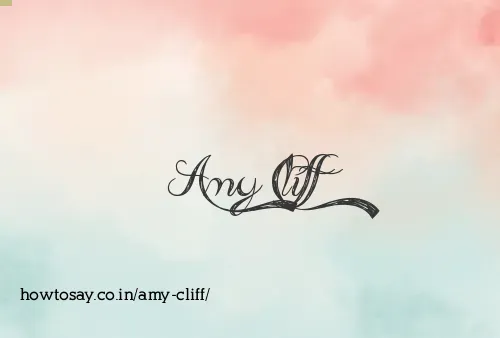 Amy Cliff
