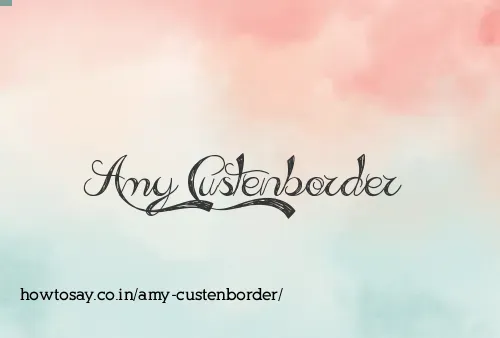 Amy Custenborder
