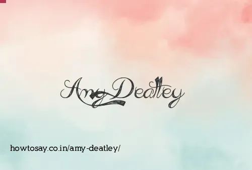 Amy Deatley