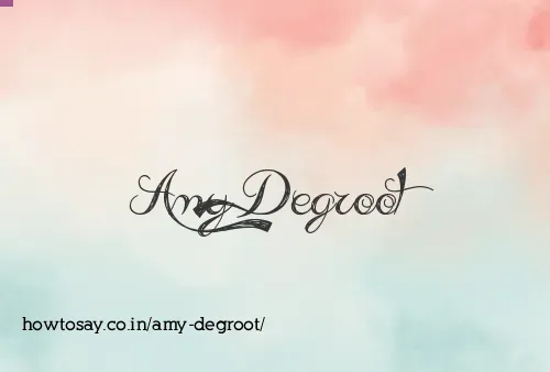 Amy Degroot
