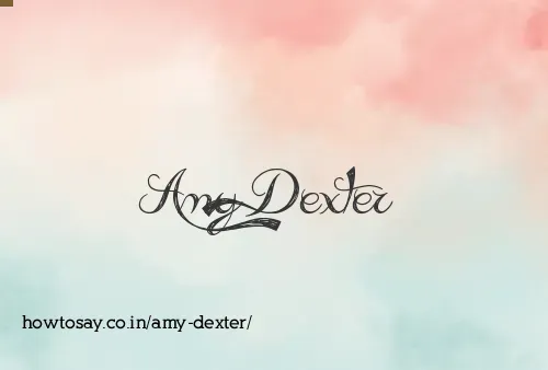 Amy Dexter