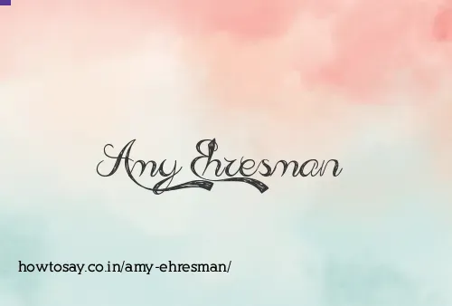 Amy Ehresman