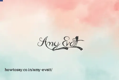 Amy Evatt