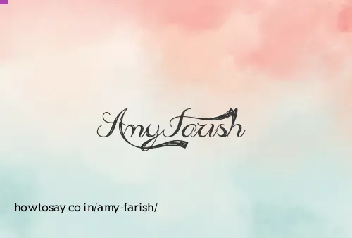 Amy Farish