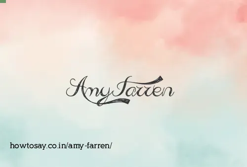 Amy Farren