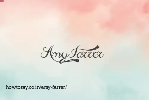 Amy Farrer