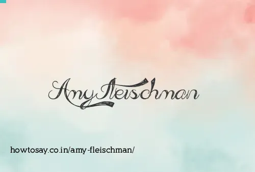 Amy Fleischman