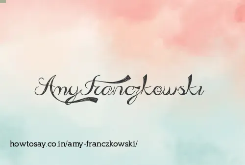 Amy Franczkowski