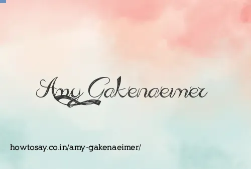 Amy Gakenaeimer