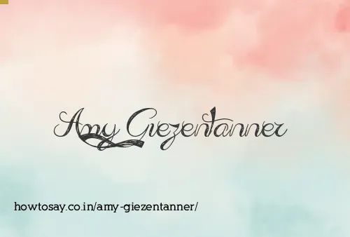 Amy Giezentanner
