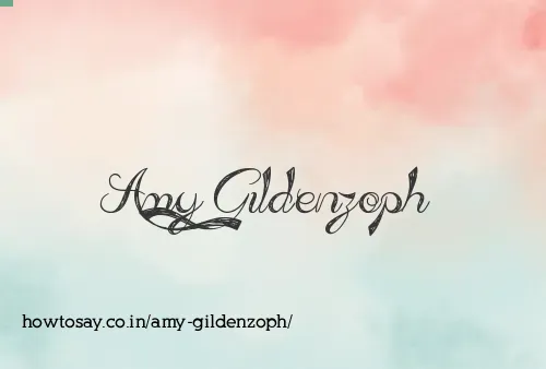 Amy Gildenzoph