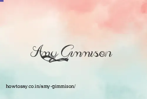 Amy Gimmison