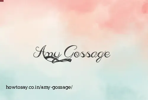 Amy Gossage