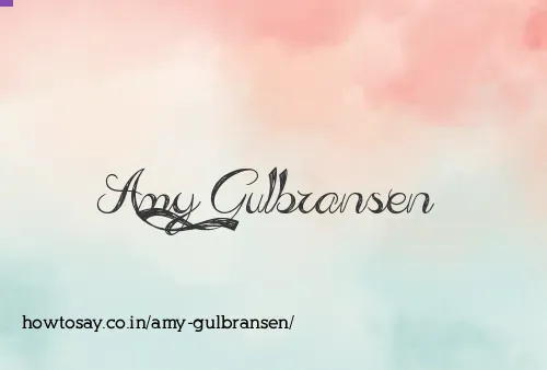 Amy Gulbransen