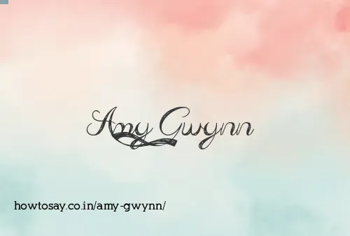 Amy Gwynn
