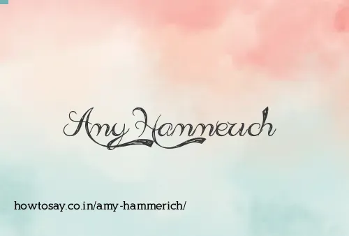 Amy Hammerich