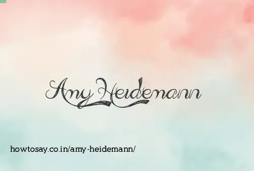 Amy Heidemann