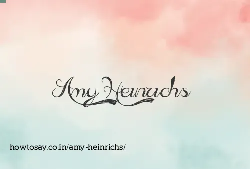 Amy Heinrichs