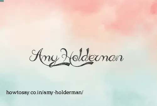 Amy Holderman