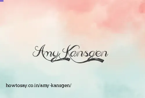 Amy Kansgen