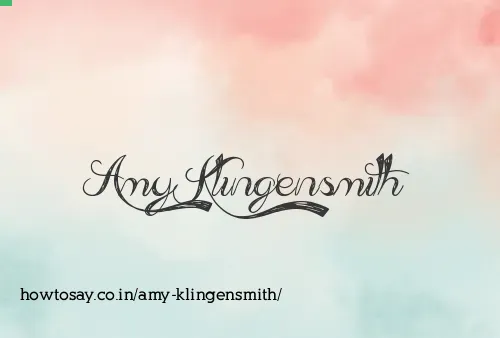 Amy Klingensmith