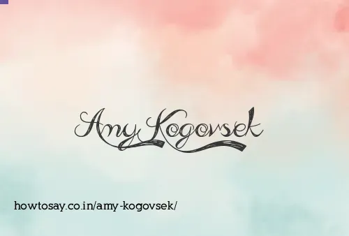 Amy Kogovsek