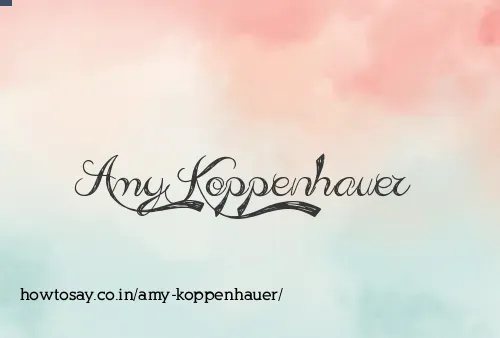 Amy Koppenhauer
