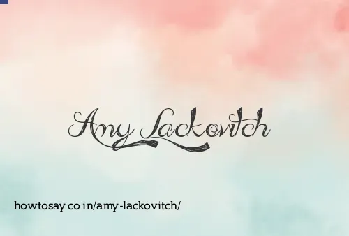 Amy Lackovitch