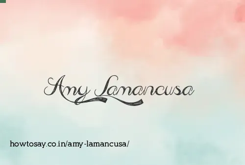 Amy Lamancusa