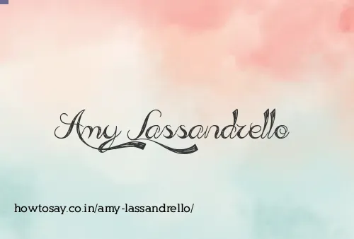Amy Lassandrello
