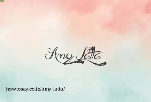 Amy Latta