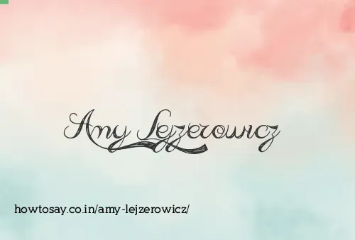 Amy Lejzerowicz