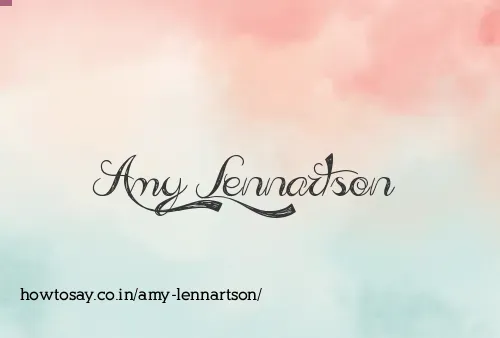 Amy Lennartson