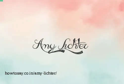 Amy Lichter