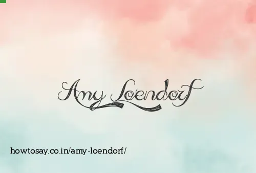 Amy Loendorf