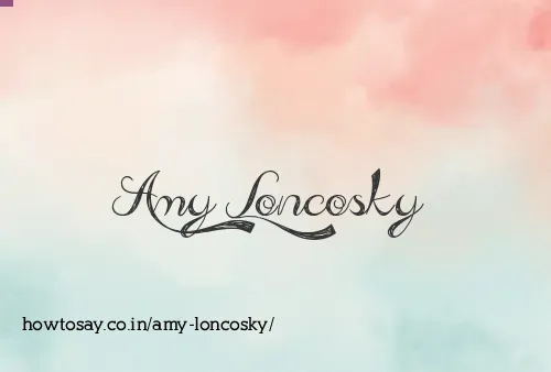 Amy Loncosky