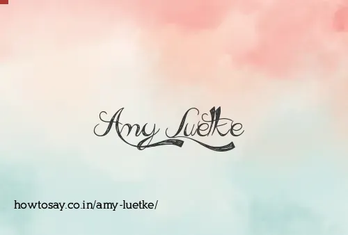 Amy Luetke