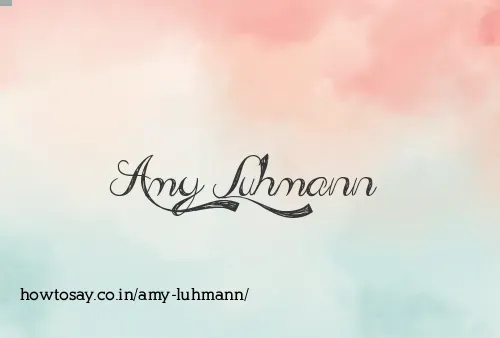 Amy Luhmann